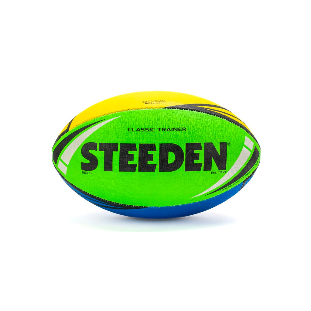 Steeden Classic Trainer Rugby Ball Multi