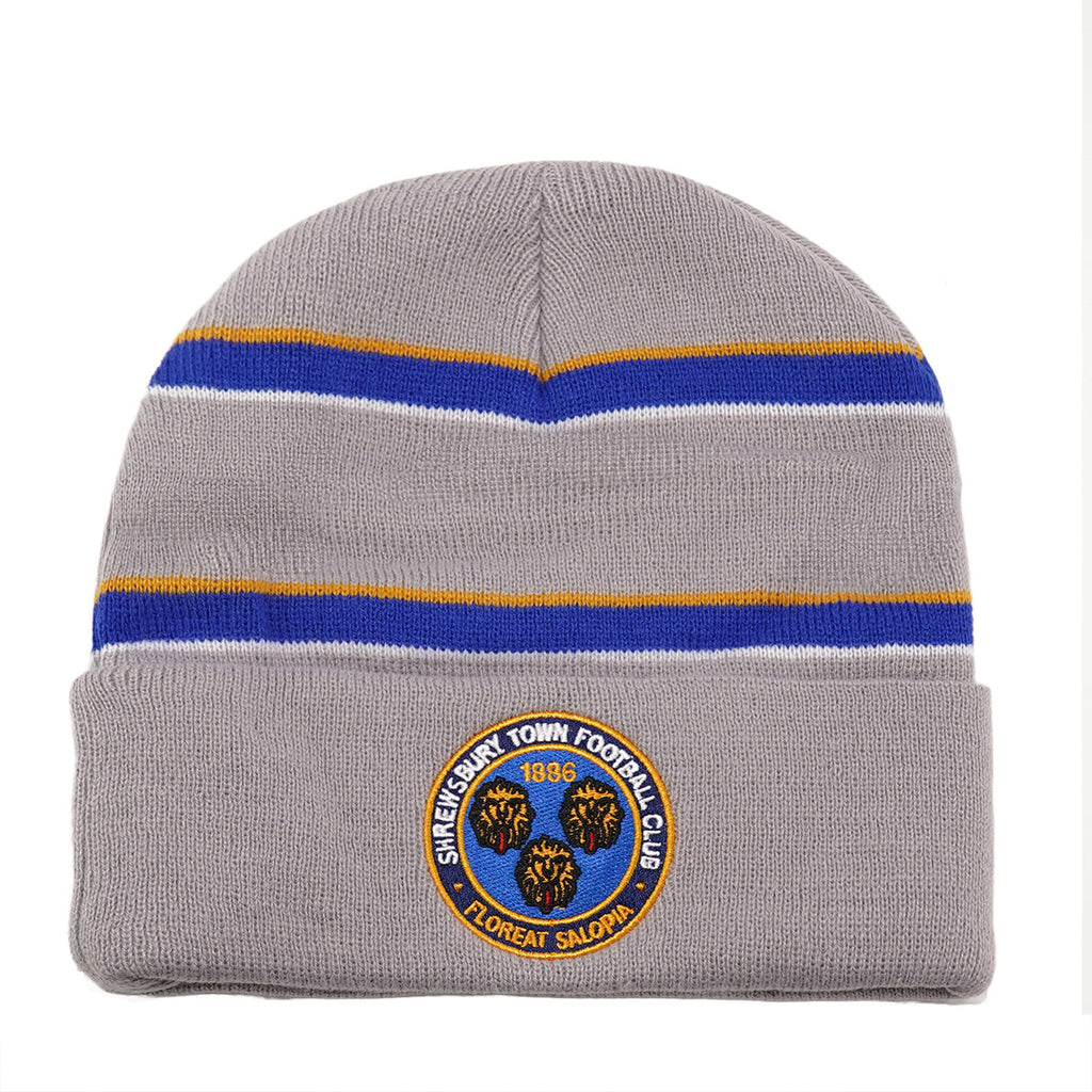 Shrewsbury Town Grey Bronx Beanie