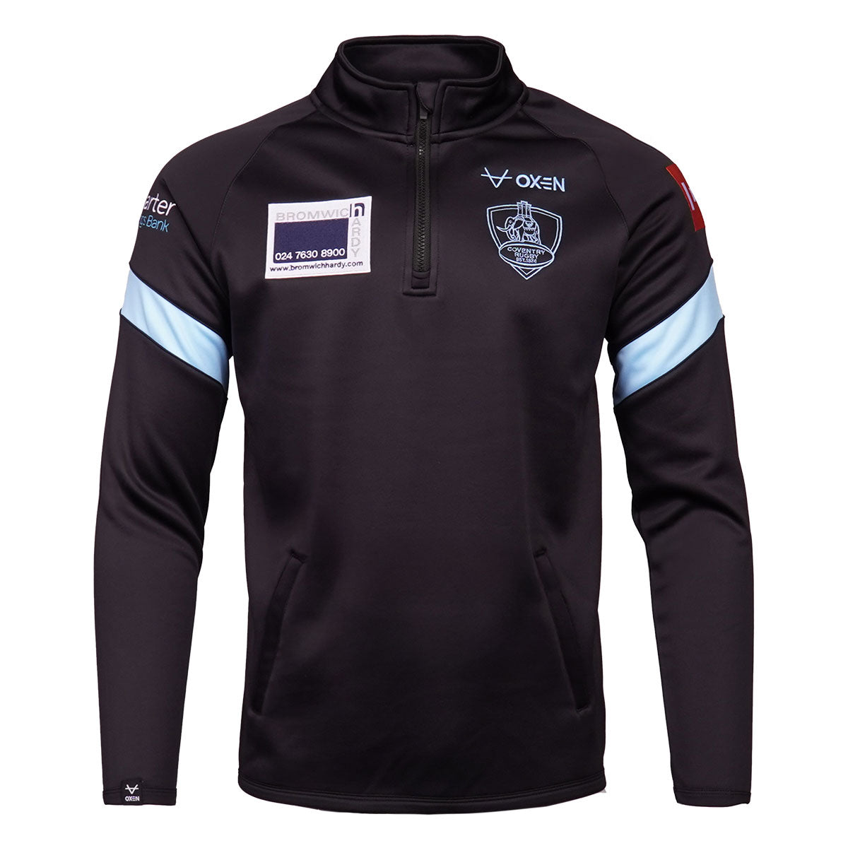 Coventry Rugby 25/26 Black QZ Jacket JNR