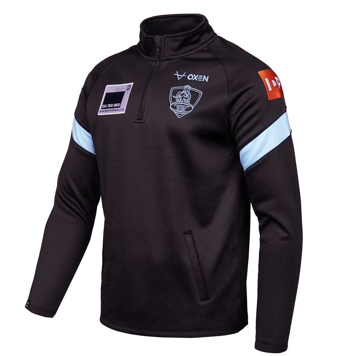 Coventry Rugby 25/26 Black QZ Jacket JNR