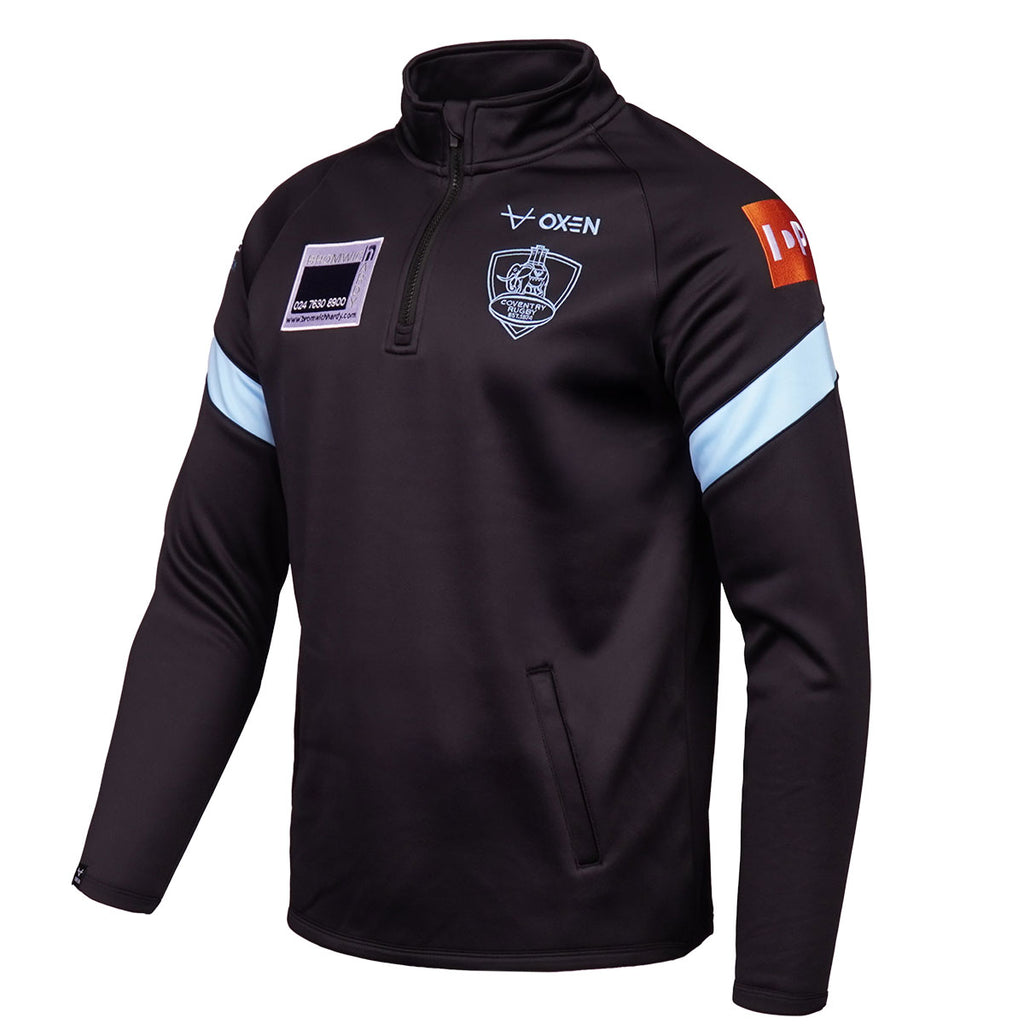 Coventry Rugby 25/26 Black QZ Jacket