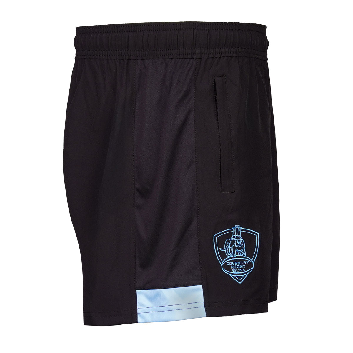 Coventry Rugby 25/26 Black Training Shorts JNR