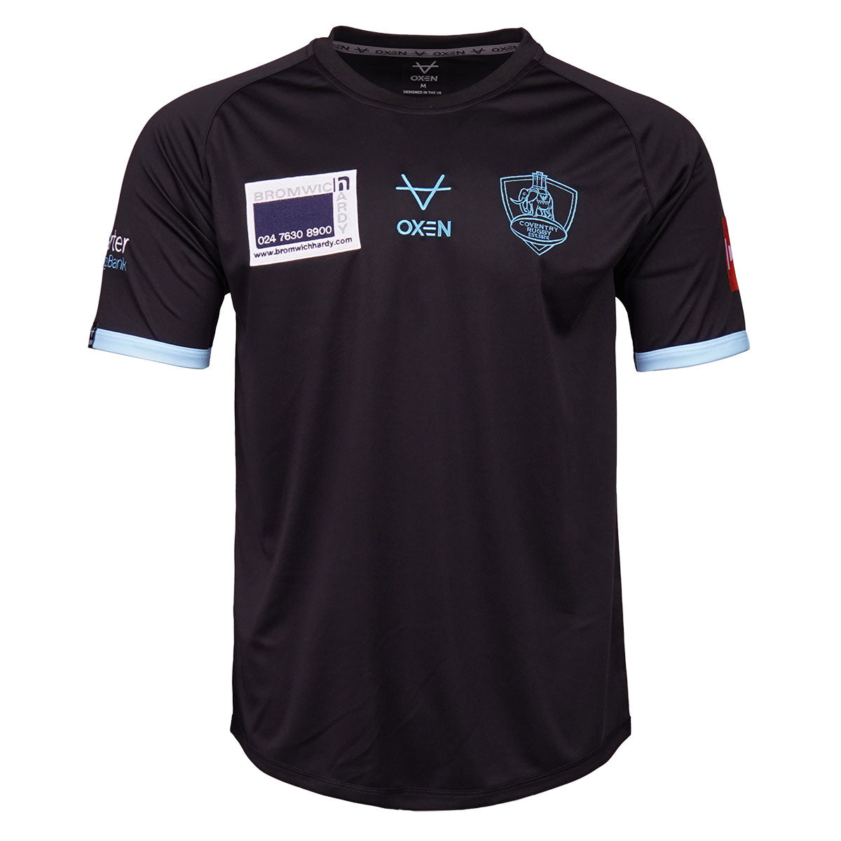 Coventry Rugby 25/26 Black Training T-Shirt JNR