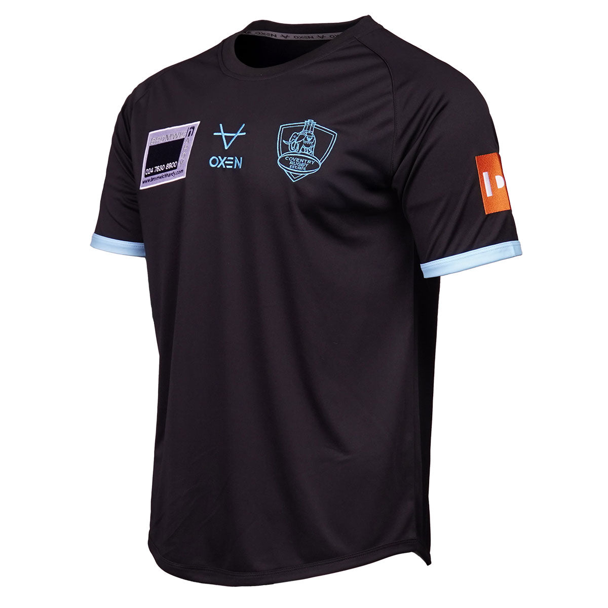 Coventry Rugby 25/26 Black Training T-Shirt JNR
